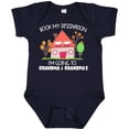 thumbnail image 3 of Inktastic Book My Reservation I'm Going to Grandma and Grandpa's Boys or Girls Baby Bodysuit, 3 of 5