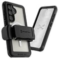 thumbnail image 1 of . Funda GHOSTEK Mag Nautical Clip para Samsung S25 PLUS Transp Negra contra agua, 1 of 9