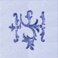 thumbnail image 1 of Ahgly Company Indoor Square Patterned Lavender Blue Area Rugs, 7' Square, 1 of 6