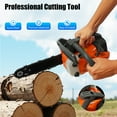 thumbnail image 2 of 25.4cc Gas Chainsaw, 900W 2-Stroke Engine, 11.8-Inch Cutting Bar, Lightweight 11 lbs for Wood Cutting, 2 of 19