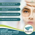 thumbnail image 3 of Mascarilla para ojos NOVEHA Ultra Warm Compress con tecnología Moist Hot, 3 of 6