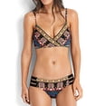 thumbnail image 5 of Xmyrz Women Swimsuits Sets 2 Piece Surfing Print Softable Bathing Suits Split Stylish Cute Bikini Lightweight Classic Tankinis, 5 of 9