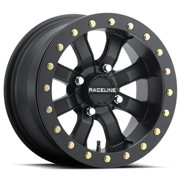 14" Black A71B Mamba Wheel by RaceLine A71B-47056-43