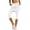 White, variant on TGPMGRZ Skirted Leggings for Women Stretchy Breathable Workout Cropped Yoga Pants and Skirts with Pockets Black Size M