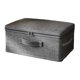 thumbnail image 1 of Caja de almacenamiento de tela plegable, cubo con tapa con cremallera, organizador apilable para guardar ropa, ropa de cama, juguetes y mantas., 1 of 8