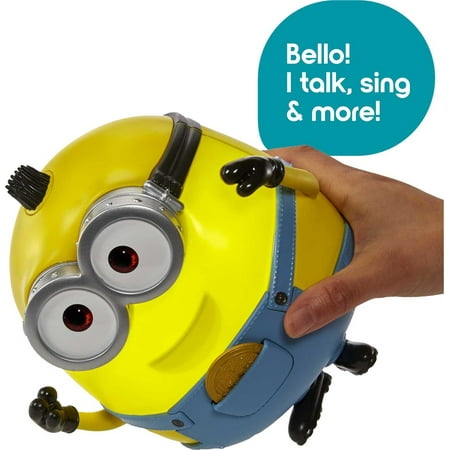 Minions Babble Otto Action Figure with Golden Stone Accessory, 35+ Sounds & Reacts to Motions