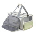 thumbnail image 1 of Transportín para gatos Pawaii aprobado por la TSA Airline con etiqueta de identificación de 6 kg, 1 of 9