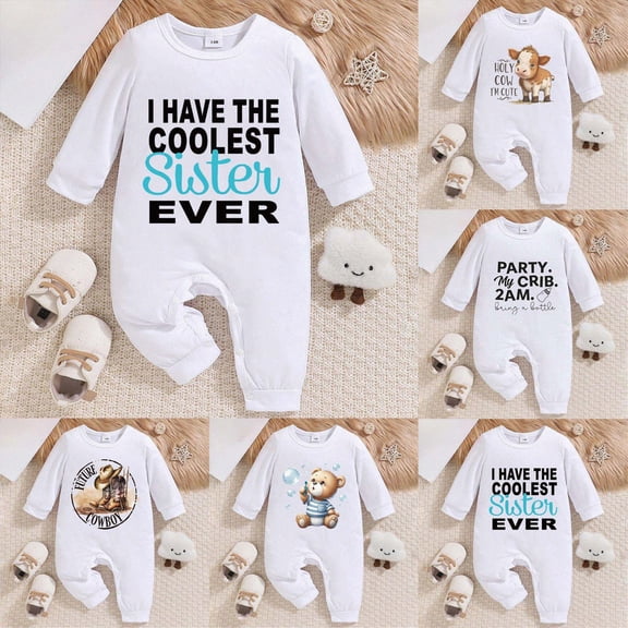 Long Sleeve Bodysuits One-piece Cotton for Infant Baby Boys, Girls, Unisex 6-12 Months 12-24 Months 2t 3t 4t 5t 6t 7t 8t 9t Children(Grey,12-18 Months)