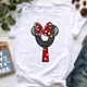 thumbnail image 3 of Ropa de verano de manga corta de Disney para niños, camisetas de algodón con estampado de letras de Minnie Mouse, camisetas de la AZ para niños, camisetas Y2k para niños y niñas, 3 of 5