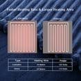 thumbnail image 3 of EliteZ Heated Throw Electric Blanket - Striped Flannel Heated Throw Blanket with 10 Heating Levels & 1-10H Auto Off, Machine Washable Electric Heating Throw Blanket, 50x60 Inch, Navy Blue, 3 of 8