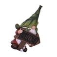 thumbnail image 1 of Toystoory Estatua de dibujos animados ornamento jardín al aire libre luz Solar bola estatua resina muñeca sin rostro arte adorno artesanal para fiesta Iluminación y accesorios sosteniendo un cartel Toystoory HA006300-03B, 1 of 6