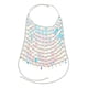 thumbnail image 3 of Top corto con lentejuelas, accesorios para el cuerpo calados, joyería, bralette, abertura para el abdomen 100cmx75cmx27cm, 3 of 8