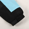 thumbnail image 5 of MADHERO Men's Windbreaker Jacket Water Resistant Lightweight Jacket Coat Black/Blue/Rose Size S, 5 of 6