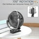 thumbnail image 3 of Opolar Portable Fan 10000mah Rechargeable Usb Desk Fan Small Mini Quiet Desktop Fan Compatible Office Home Bedroom,strong Airflow,black, 3 of 5