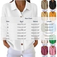 thumbnail image 3 of Sahpxhe Womens Cardigan Sweaters Loose Collared Long Sleeve Button up Knit Cardigan Casual Warm Sweater Coat for Fall Beige XXL, 3 of 6