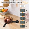 thumbnail image 2 of Báscula de cocina digital plegable, báscula de alimentos portátil compacta de alta precisión con pantalla LCD, apagado automático y funciones de tara, para medir la ingesta de personas con una, 2 of 7