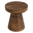 thumbnail image 6 of Simpli Home Robbie 16W Round Pedestal Accent Table, 6 of 9