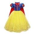 thumbnail image 3 of Vestido de niña Anna Elsa, disfraz de Halloween para niños, vestidos de princesa para carnaval, cumpleaños, ropa elegante para fiesta de 3 a 10 años, 3 of 5
