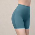 thumbnail image 1 of HighWaistSeamlessSafetyShortsSolidColorAbdomenHipElevatorShortsForWomenThighSlimming, 1 of 3