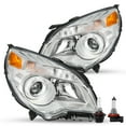 thumbnail image 3 of for 2010-2015 Chevy Equinox Projector Halogen Headlights Set, 3 of 8