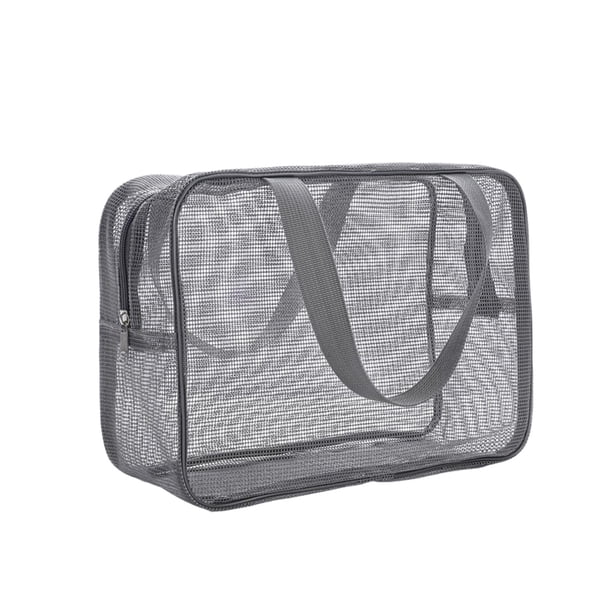 Bolsa de Lavandería de Malla de Almacenamiento, Organizador de Almacenamiento Portátil, Bolsa de Ducha Portátil, Bolsa de Playa de Malla de Poliéster, Bolsa de Mano, Bolsa de Lavandería, Bolsa de Alma