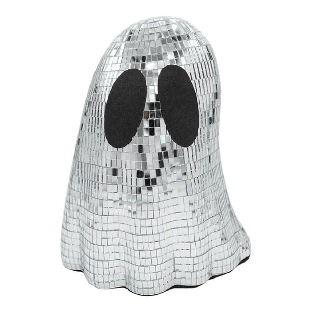 Decoración de fantasmas de discoteca para Halloween, bola de discoteca fantasma, accesorios decorativos llamativos para mesa Grande