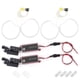 thumbnail image 2 of Faros delanteros para coche, 4 piezas/juego CCFL LED Angel Eyes para coche, faros delanteros para serie, elaborados por expertos, 2 of 9