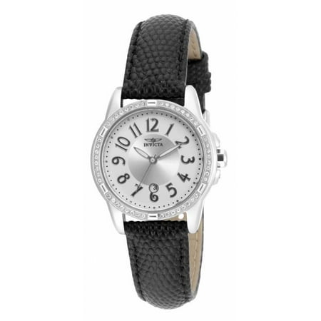 Invicta Women's 16340 Angel Quartz 3 Hand Silver Dial Watch