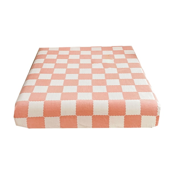 Sábana ajustable, funda protectora para colchón de cama, sábana ajustable de bolsillo, cálida, transpirable, antideslizante, para el cuidado de la cama, sábana ajustable acolchada.