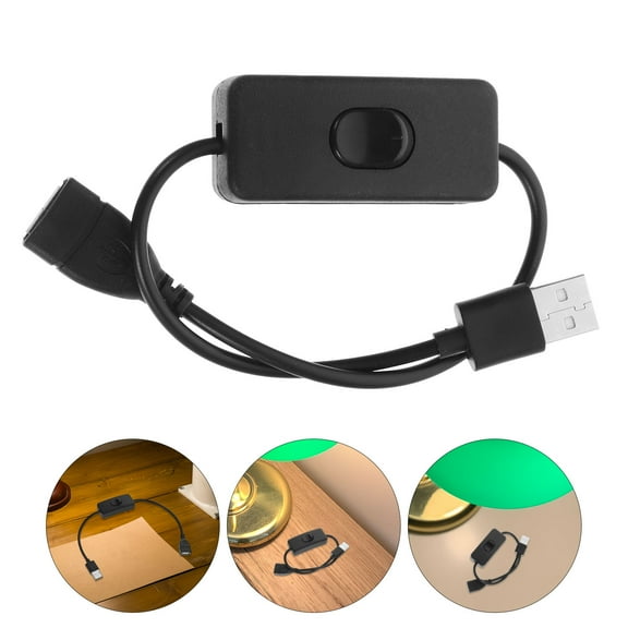 PBPBOX Switch Extension Cable for Extension Black Pvc for Home Use