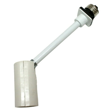 Recessed Socket - SF77-608 Medium Screw Base Recessed Light Converter Socket Extender, Extends socket 5 By Satco