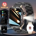 thumbnail image 4 of Smart Watch 1.83" HD, Fitness Tracker with Multiple Sports Modes, Pedometer, Heart Rate Monitor, Wireless Calling & App Notifications for Android iOS, 4 of 11