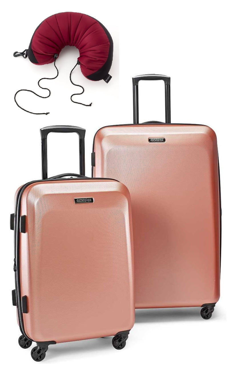 American Tourister Moonlight 2 Piece Spinner Bundle 21 and 28 With