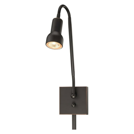 George Kovacs Save Your Marriage 1-LT Low Voltage Wall Lamp - Bronze - P4401-467