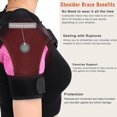 thumbnail image 3 of Adjustable Shoulder Brace, Shoulder Support for Women, Sports Injury Prevention And Recovery Fits Left And Right, 3 of 4