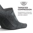 thumbnail image 2 of Calcetines Feetures Elite Ultra Light Invisible Grey XL, 2 of 6