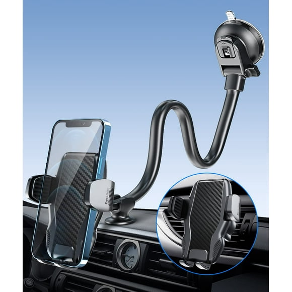 Soporte para Teléfono de Auto APPS2Car H3S Estilo Fibra de Carbono