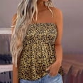 thumbnail image 2 of Blusa informal sin tirantes con hombros descubiertos para mujer Pompotops  hkajfhjk473859, 2 of 5
