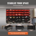 thumbnail image 2 of 48-Bin Wall Mounted Storage Organizer with Panels for Garage Shop Tool Parts Screws Nuts Bolts, 2 of 8