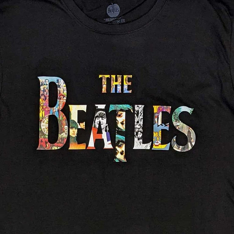 The Beatles Unisex T-Shirt: Logo Treatment (X-Large) - Walmart.com