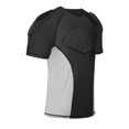 thumbnail image 2 of HAIYUE Youth New Padded Compression Shirt for Football to Protect Chest Shoulder Back of Size S, 2 of 9