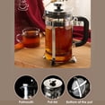 thumbnail image 2 of BEST- 20 Oz Glass Stainless Steel Espresso Tea Maker French Coffee Press Maker Us, 2 of 6