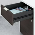 thumbnail image 4 of Bush Business Furniture Jamestown 60 L-Shaped Desk with Drawers, Storm Gray/White JTN021SGWHSU, 4 of 8