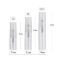 thumbnail image 5 of 2ml Mini Perfume Atomizer Perfume Glass Spray Bottle Refillable Fragrance Spray Bottle Transparent Pack of 50, 5 of 5
