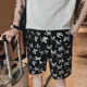 thumbnail image 3 of Pantalones cortos de secado rápido con hielo para hombre, estampado floral, para el hogar, con gráficos de anime, novedad en Y2k, holgados, elegantes, ajustados, cortos y delgados, 3 of 5