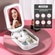 thumbnail image 2 of Funda para espejo de maquillaje BS-MALL Travel con LED rosa claro, 2 of 6
