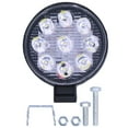 thumbnail image 2 of Luz de trabajo LED, luz de trabajo de 27 W y 9 LED, focos LED, lámpara de trabajo fabricada con cuidado, 2 of 9