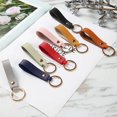 thumbnail image 2 of LLavero de cuero PU para hombre y mujer, Cartera de cintura, regalo de negocios, 8 colores, 2 of 4