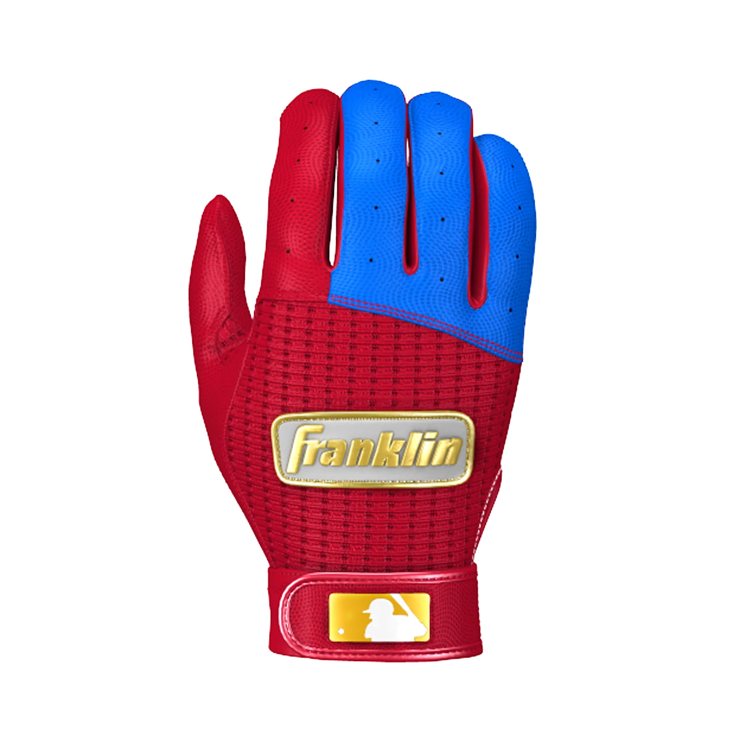 Franklin Pro Classic ADULT Black And Orange Batting Gloves