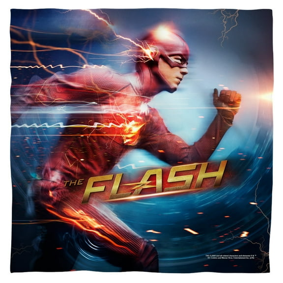 Flash Fastest Man Bandana White